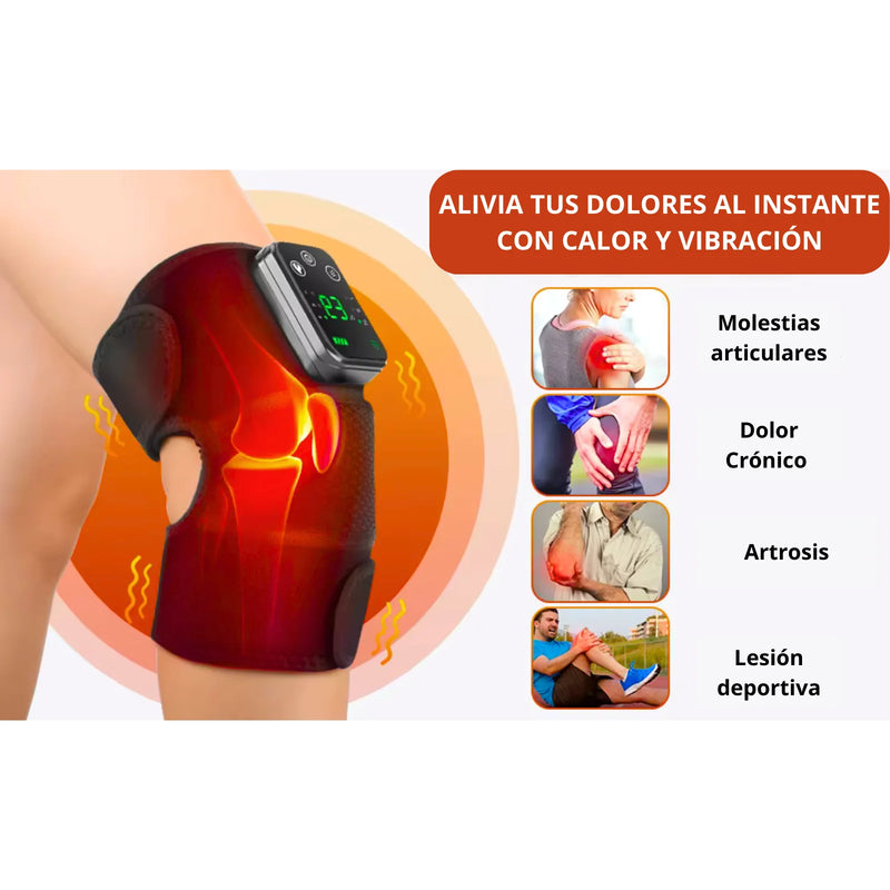 ALIVIA PRO® | Masajeador Térmico de Rodillas