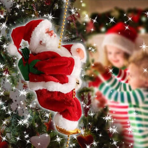 Santa Claus Escalador Musical Preventa Navideña